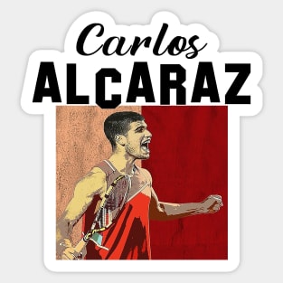 Carlos Alcaraz Rampage Sticker